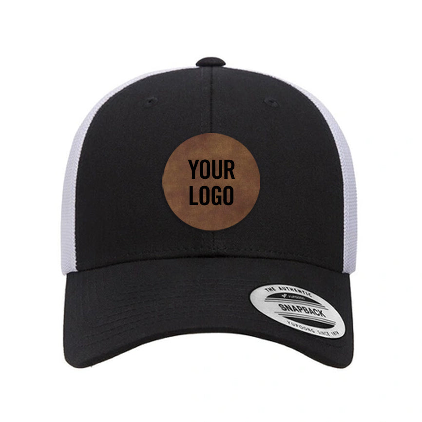 Baseball Cap - Black/White (Yupoong)