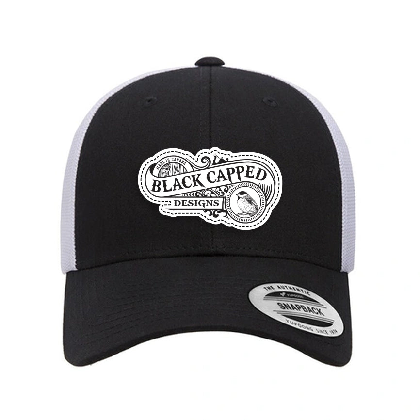 Baseball Cap - Black/White (Yupoong)