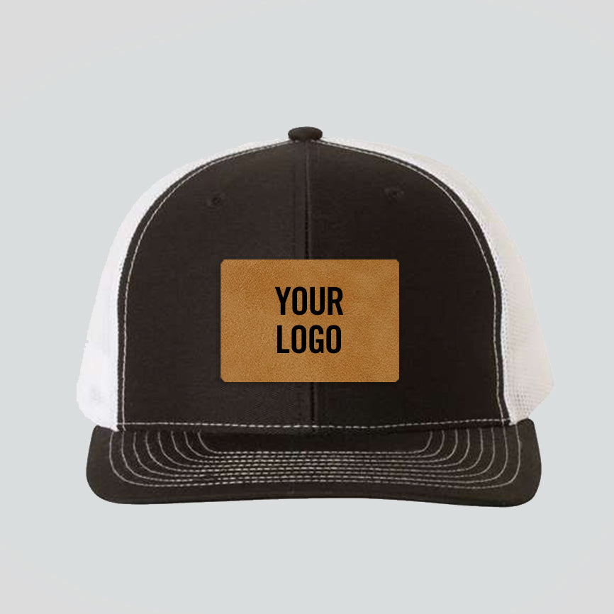 Baseball Cap - Black/White (Richardson)