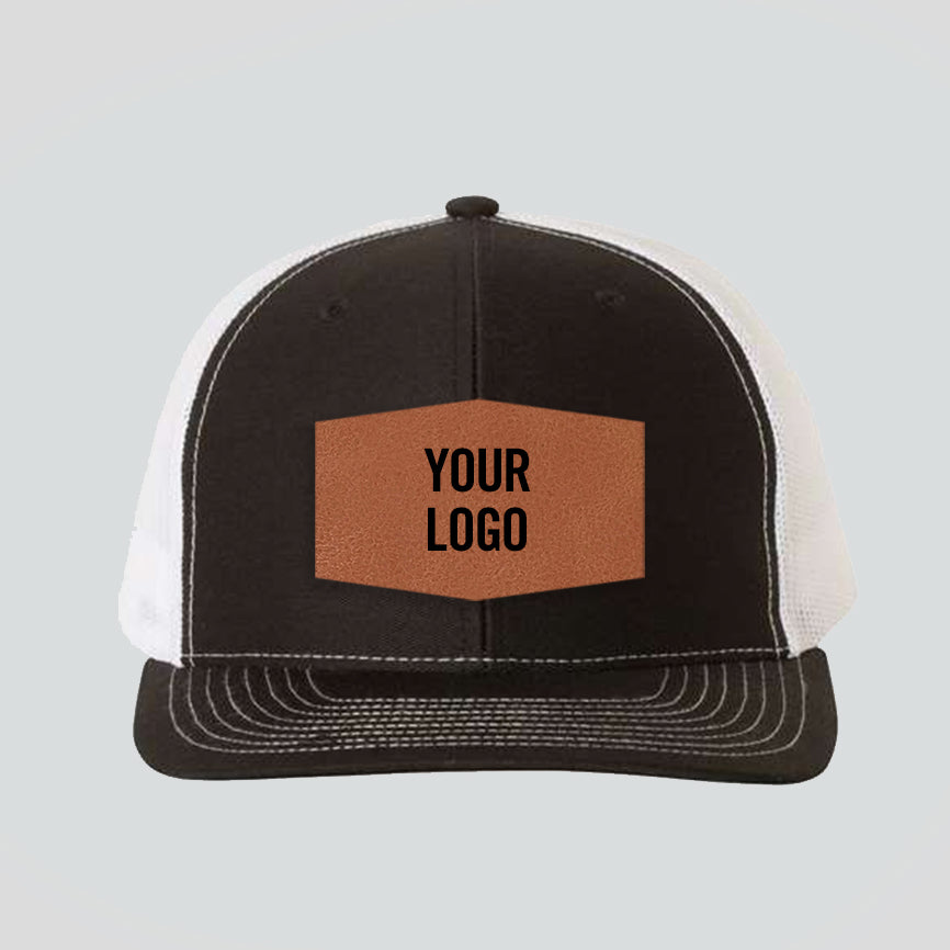 Baseball Cap - Black/White (Richardson)