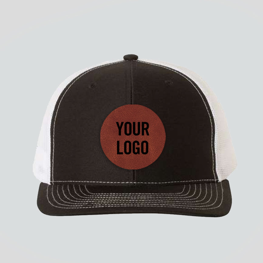 Baseball Cap - Black/White (Richardson)