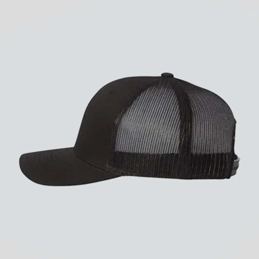 Baseball Cap - Black/Black (Yupoong)