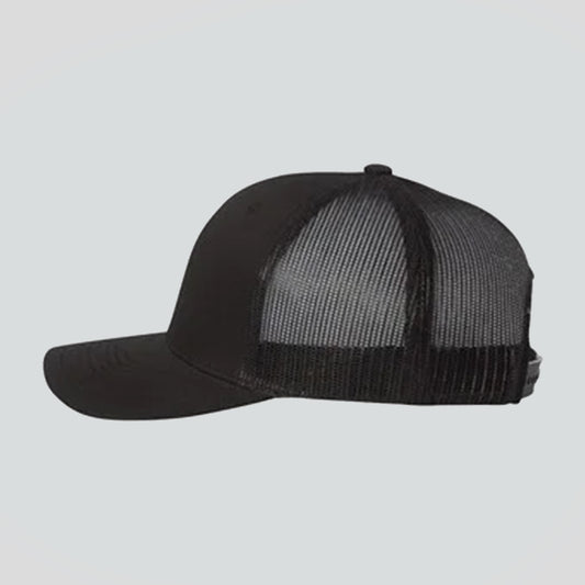 Baseball Cap - Black/Black (Yupoong)