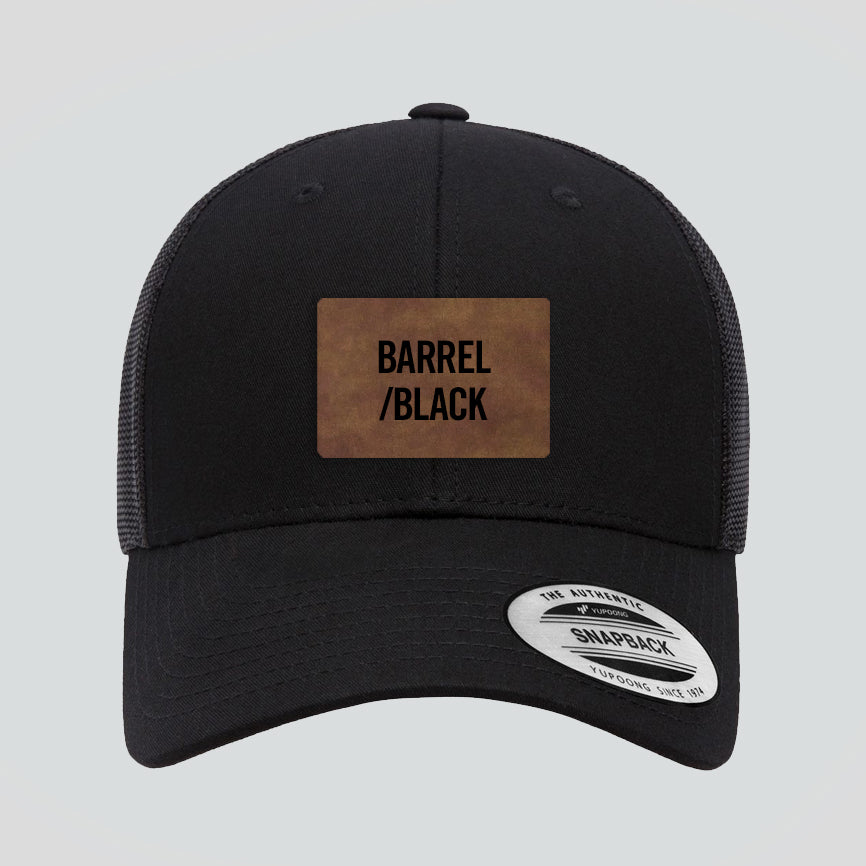 Baseball Cap - Black/Black (Yupoong)
