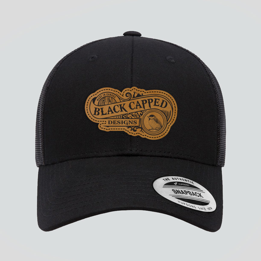 Baseball Cap - Black/Black (Yupoong)