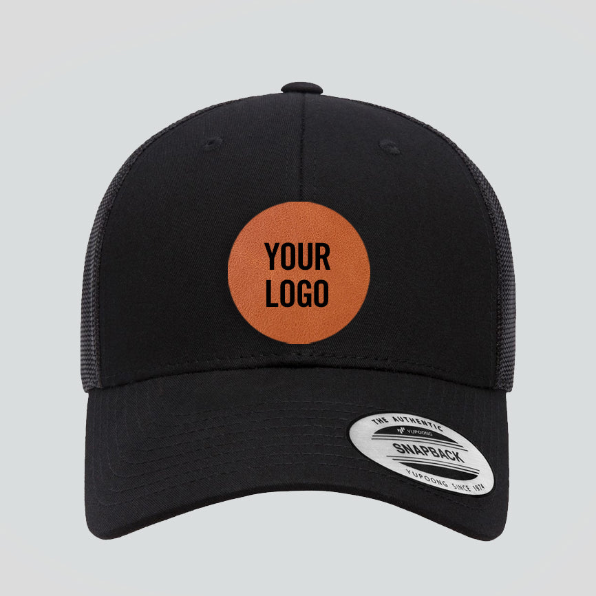 Baseball Cap - Black/Black (Yupoong)