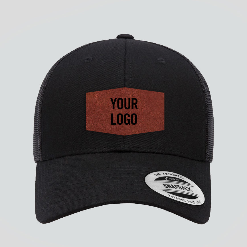 Baseball Cap - Black/Black (Yupoong)