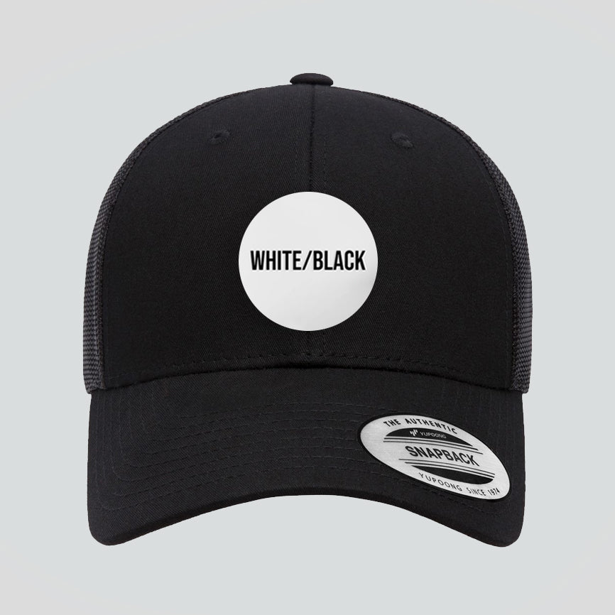 Baseball Cap - Black/Black (Yupoong)