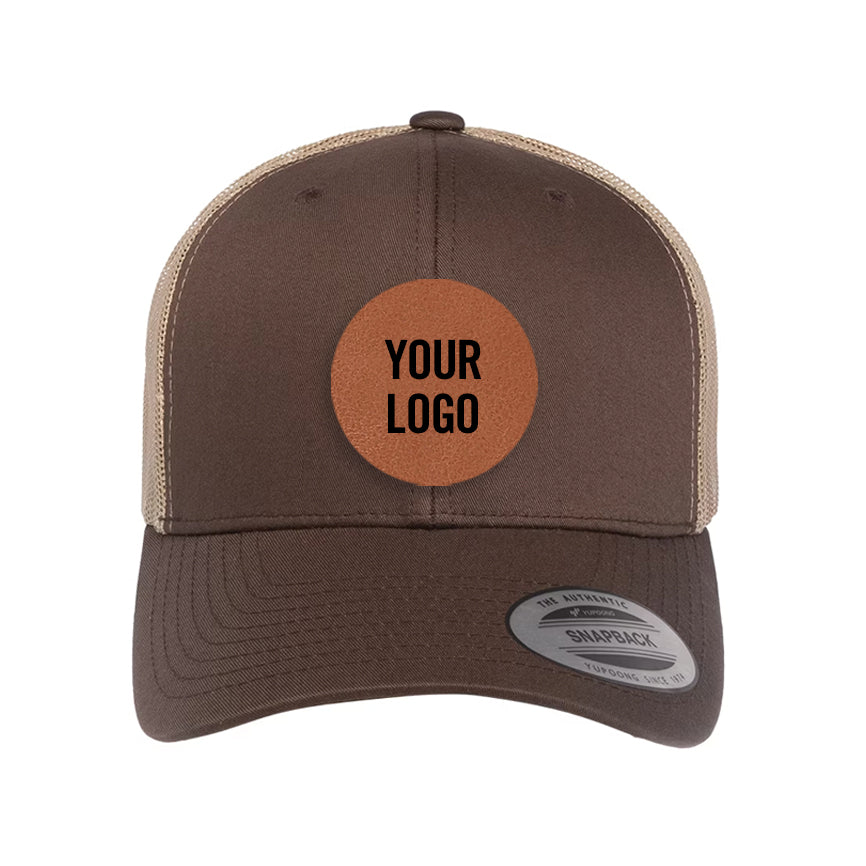 Baseball Cap - Brown/Khaki (Yupoong)