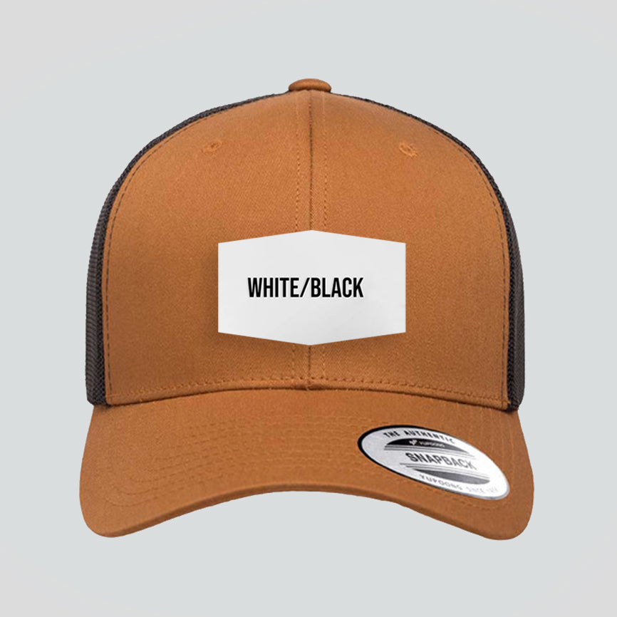 Baseball Cap - Caramel/Black (Yupoong)