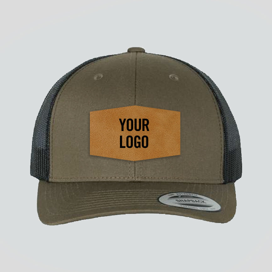 Baseball Cap - Coyote Brown/Black (Yupoong)
