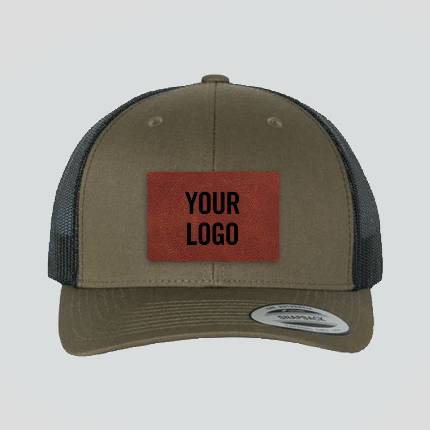 Baseball Cap - Coyote Brown/Black (Yupoong)
