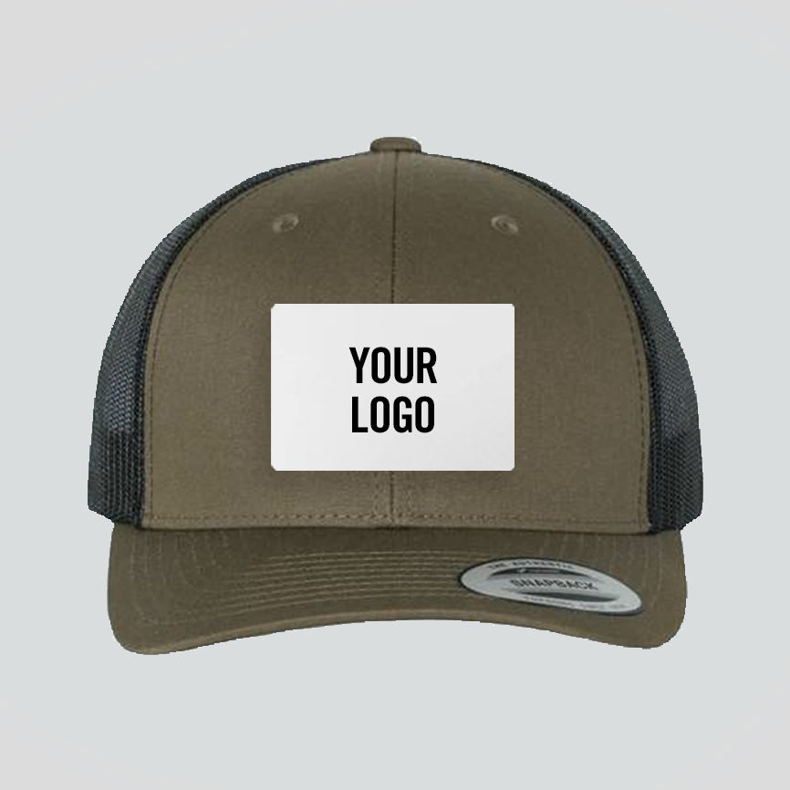 Baseball Cap - Coyote Brown/Black (Yupoong)