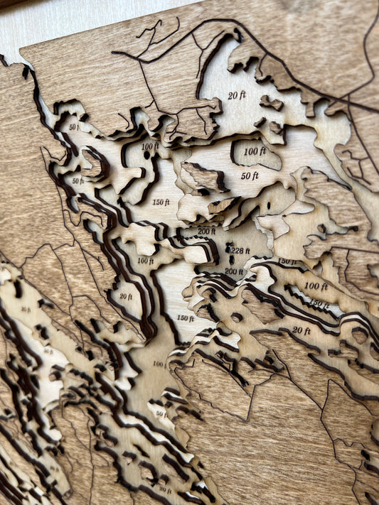 'Create Your Own' Lake Map