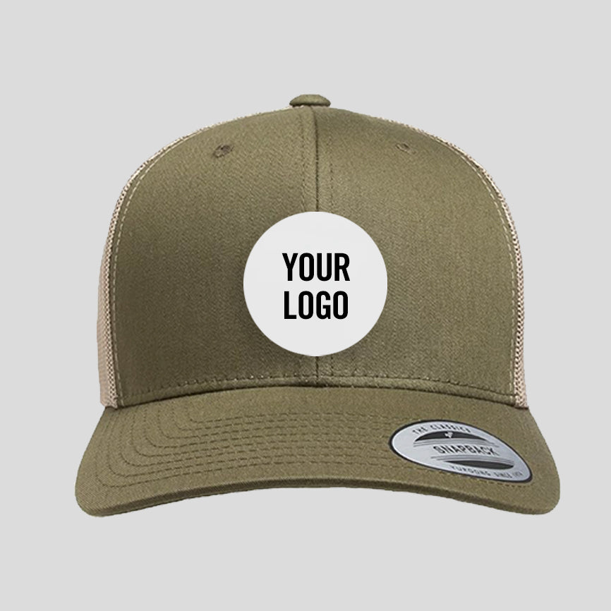 Baseball Cap - Moss/Khaki (Yupoong)