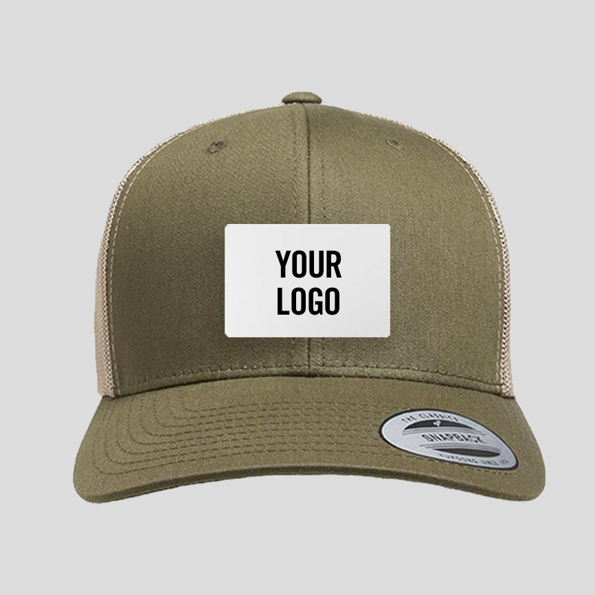 Baseball Cap - Moss/Khaki (Yupoong)