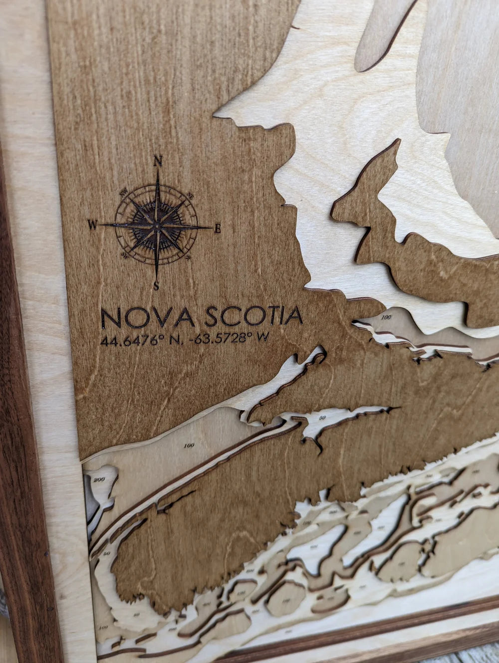 Nova Scotia - Lake Map