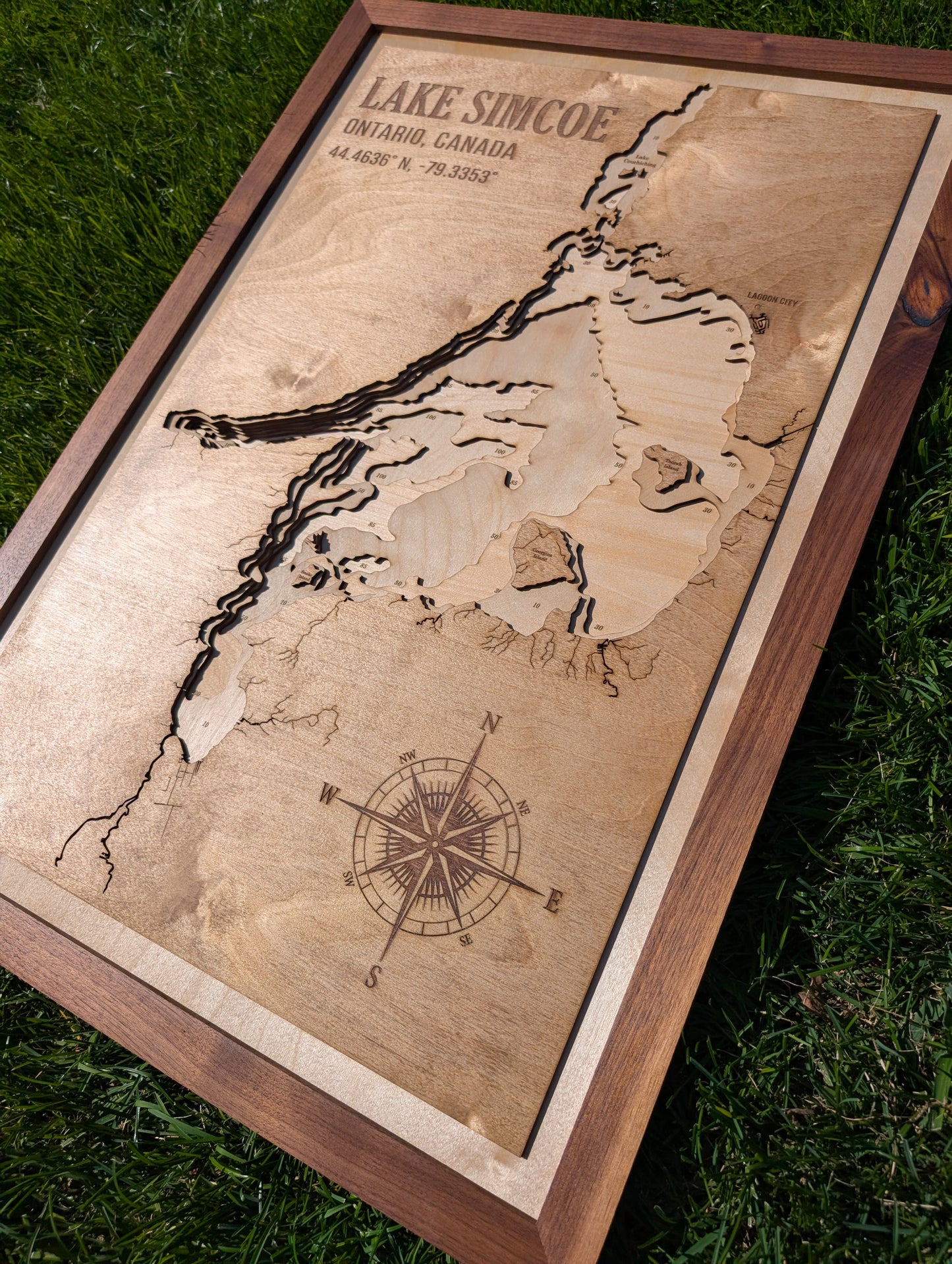 Lake Simcoe - Lake Map