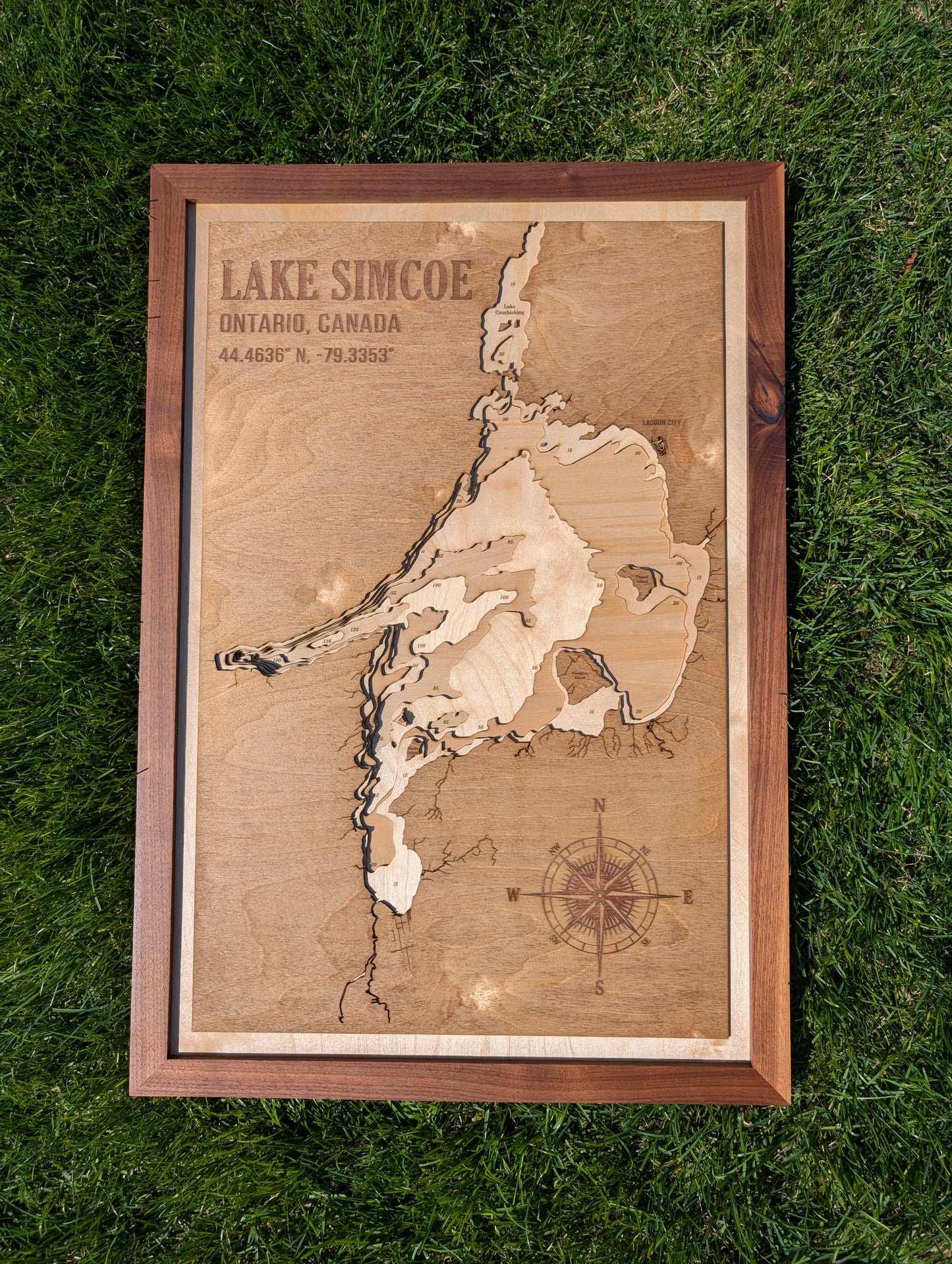 Lake Simcoe - Lake Map