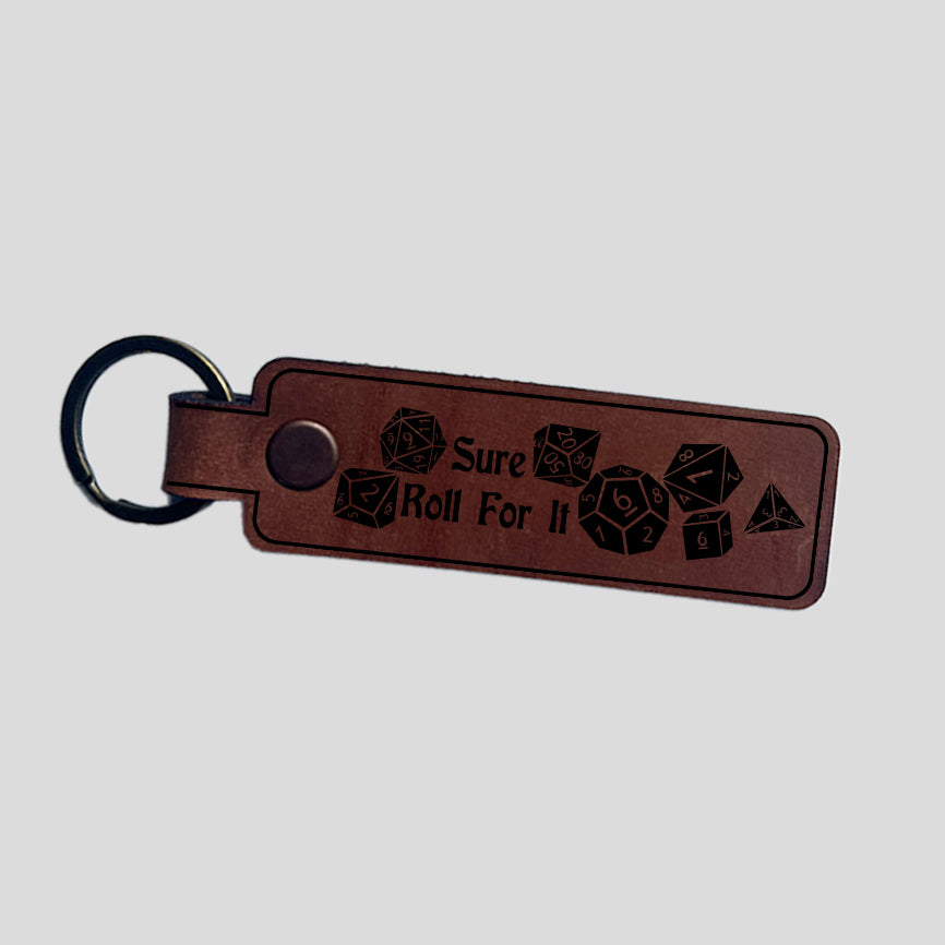 Leather Keychains - Rectangle