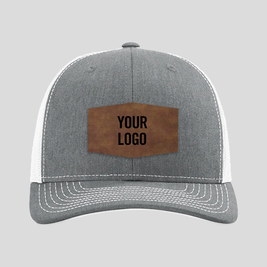 Baseball Cap - Heather Grey/White (Richardson)