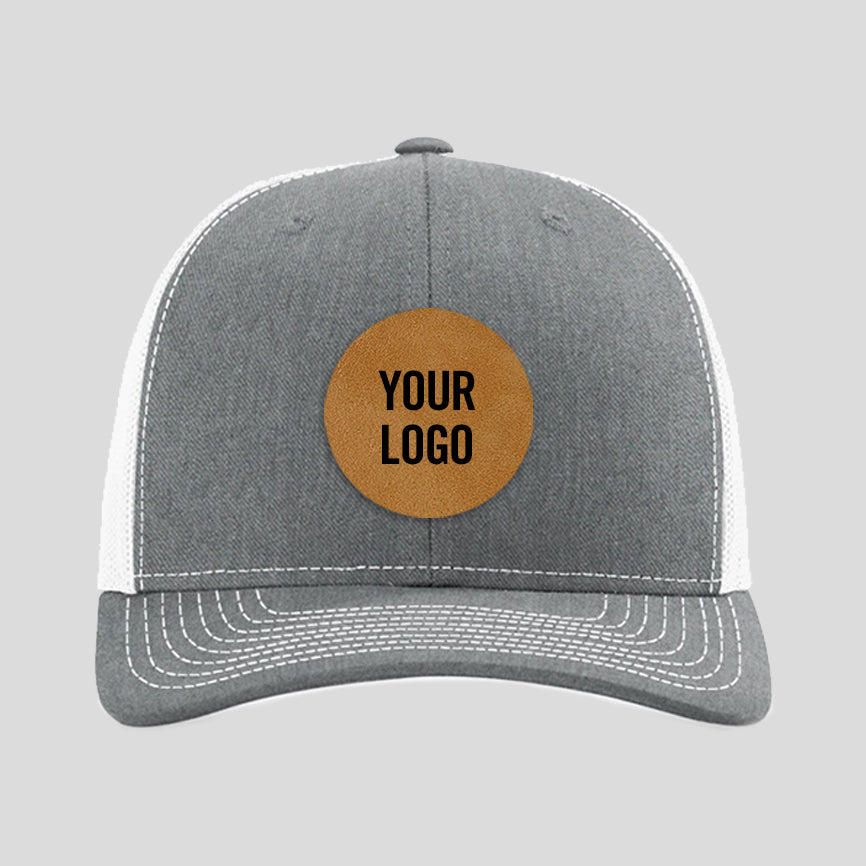 Baseball Cap - Heather Grey/White (Richardson)