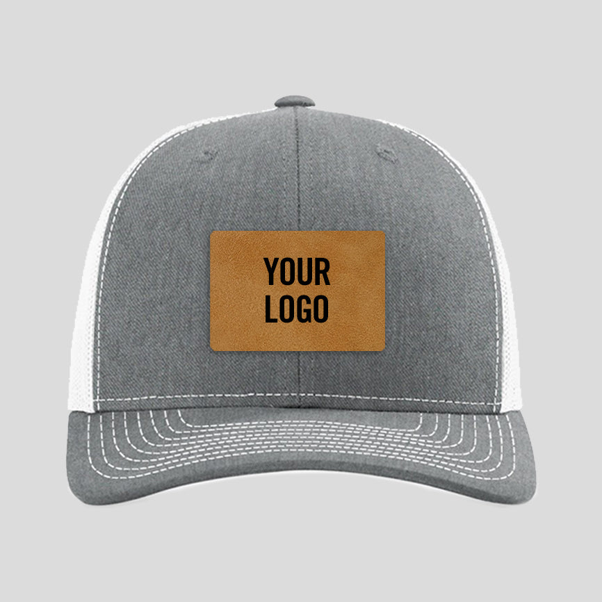 Baseball Cap - Heather Grey/White (Richardson)