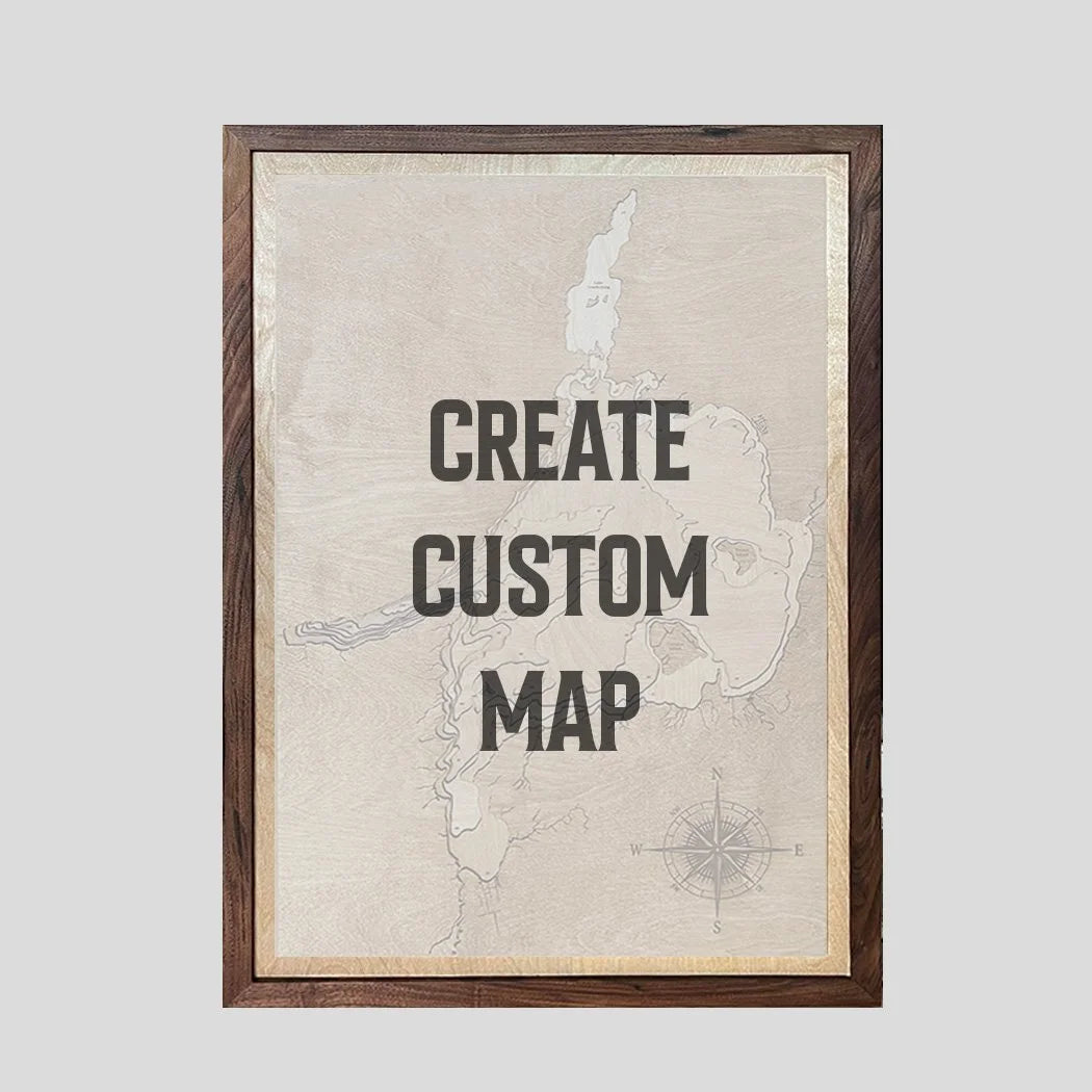 'Create Your Own' Lake Map