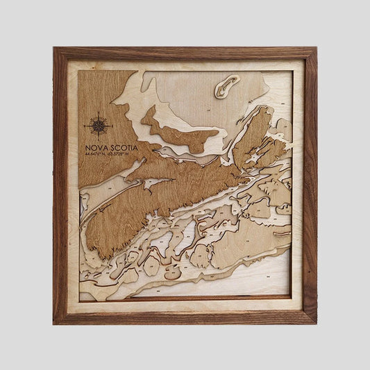 Nova Scotia - Lake Map