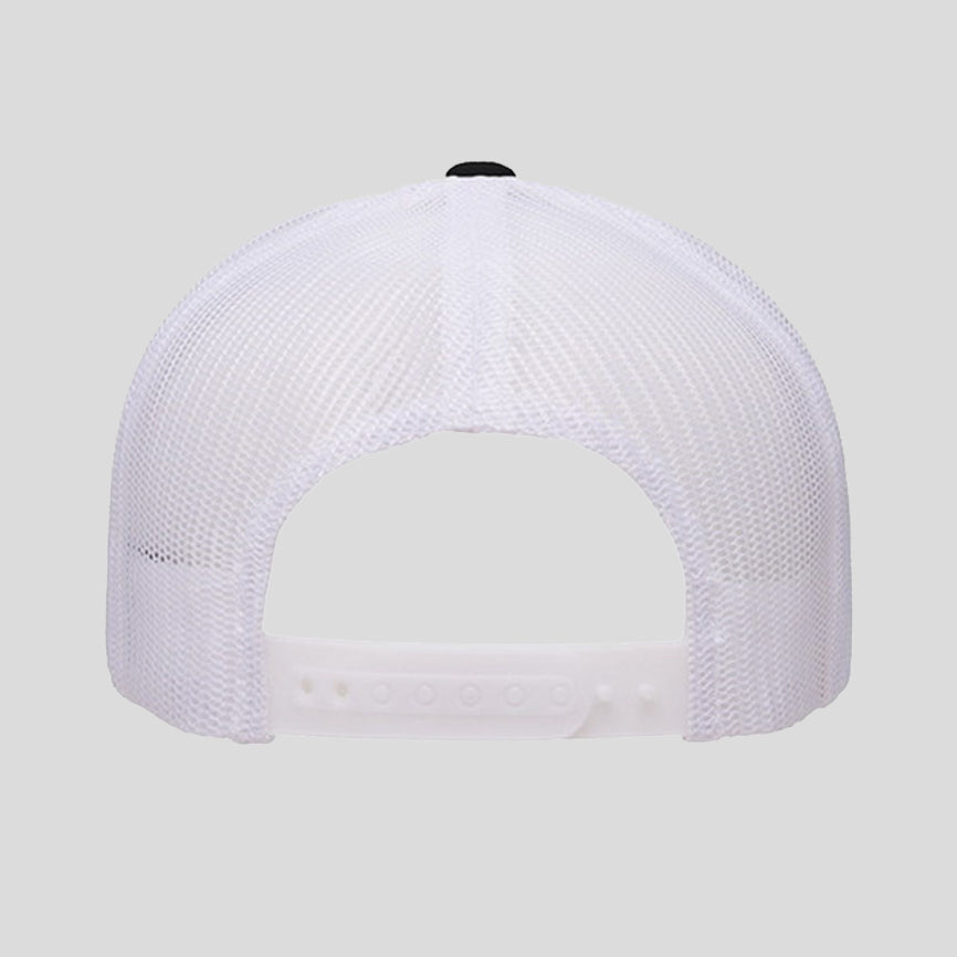 Baseball Cap - Black/White (Yupoong)
