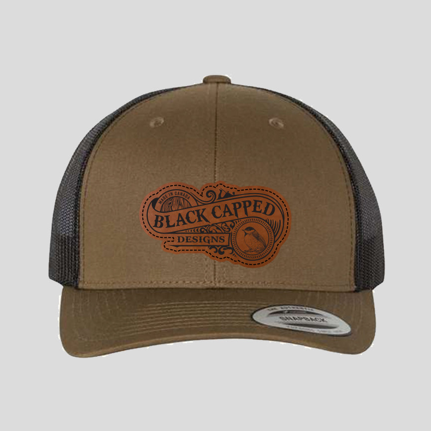 Baseball Cap - Coyote Brown/Black (Yupoong)