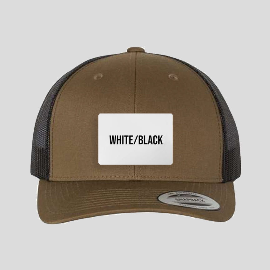 Baseball Cap - Coyote Brown/Black (Yupoong)