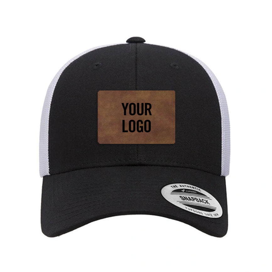 Baseball Cap - Black/White (Yupoong)