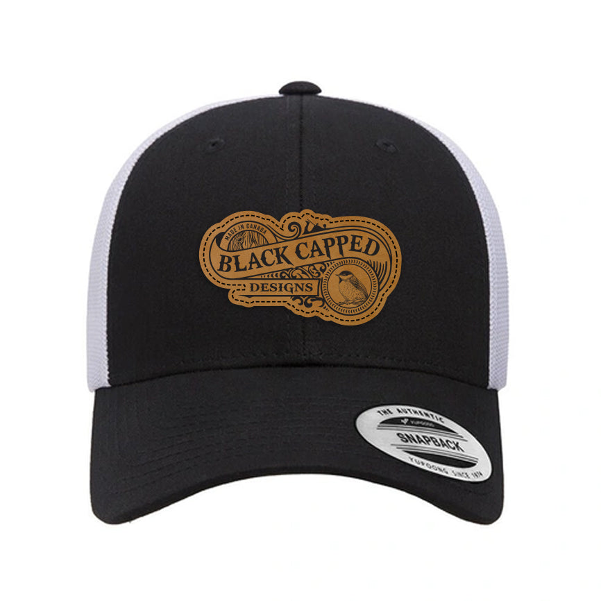 Baseball Cap - Black/White (Yupoong)