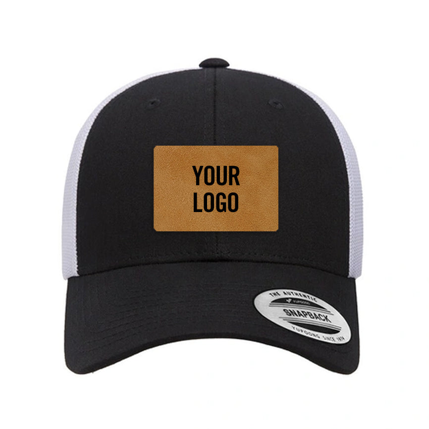 Baseball Cap - Black/White (Yupoong)