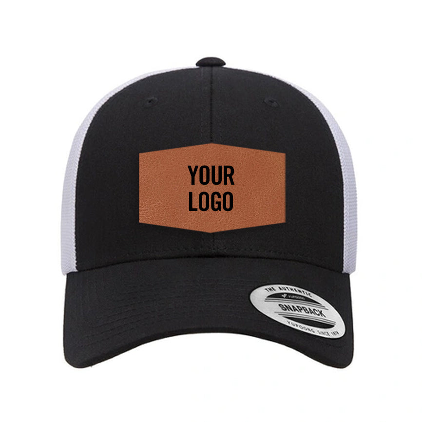 Baseball Cap - Black/White (Yupoong)