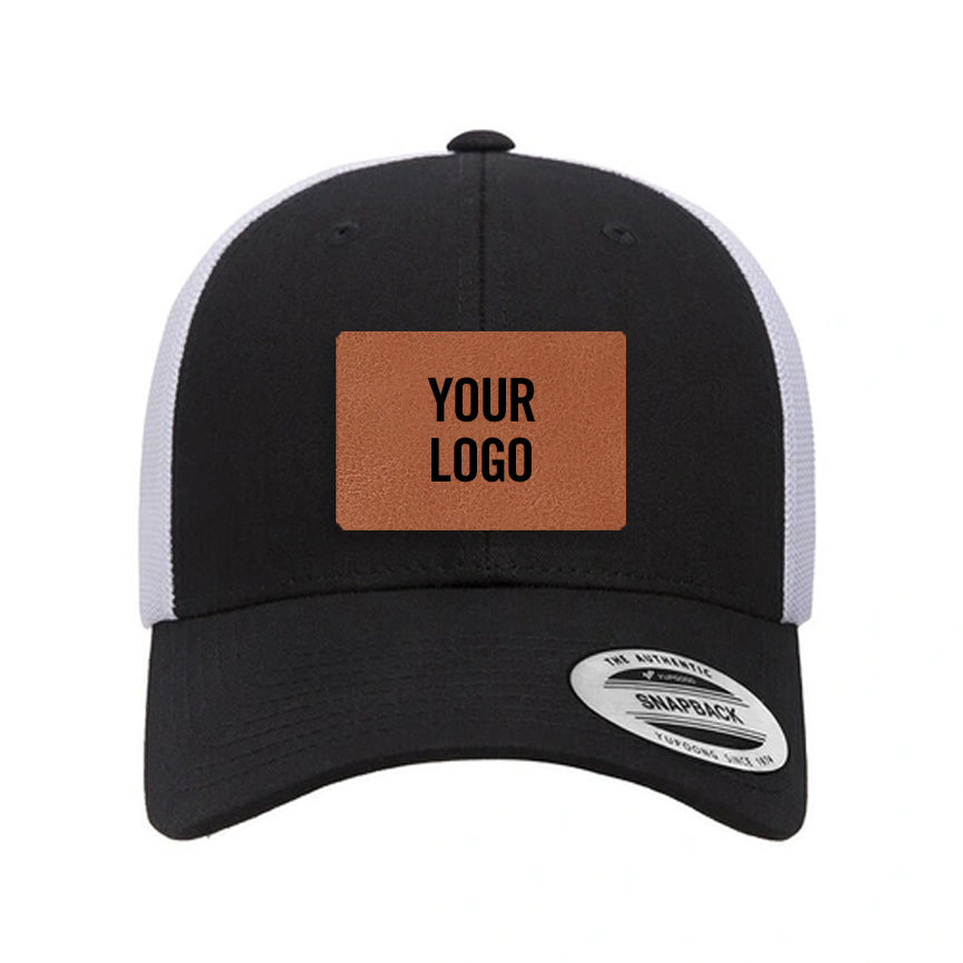 Baseball Cap - Black/White (Yupoong)