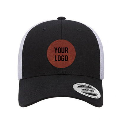 Baseball Cap - Black/White (Yupoong)