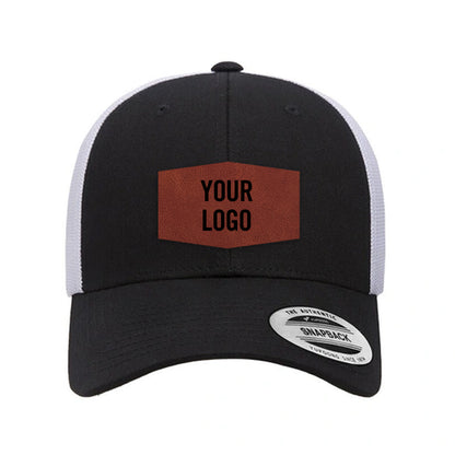 Baseball Cap - Black/White (Yupoong)