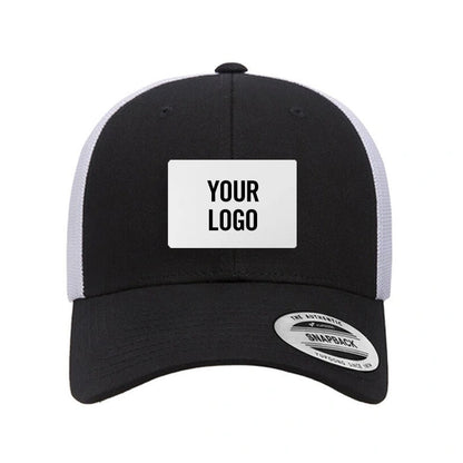 Baseball Cap - Black/White (Yupoong)