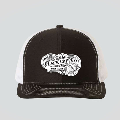 Baseball Cap - Black/White (Richardson)
