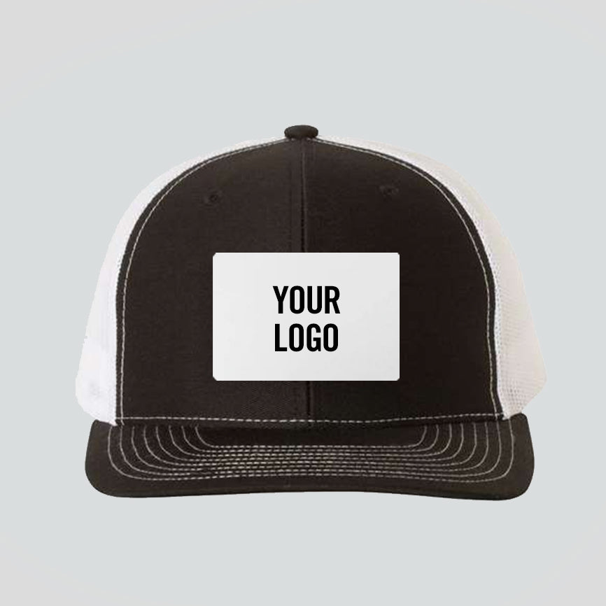 Baseball Cap - Black/White (Richardson)