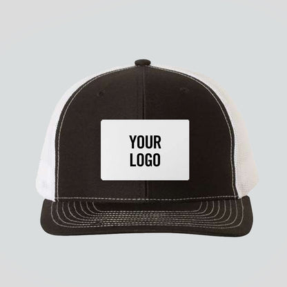 Baseball Cap - Black/White (Richardson)