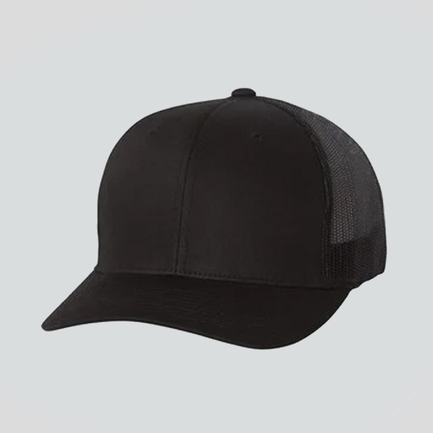 Baseball Cap - Black/Black (Yupoong)
