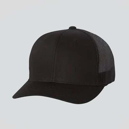 Baseball Cap - Black/Black (Yupoong)