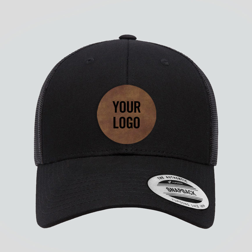 Baseball Cap - Black/Black (Yupoong)