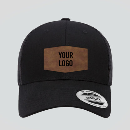 Baseball Cap - Black/Black (Yupoong)