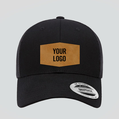 Baseball Cap - Black/Black (Yupoong)