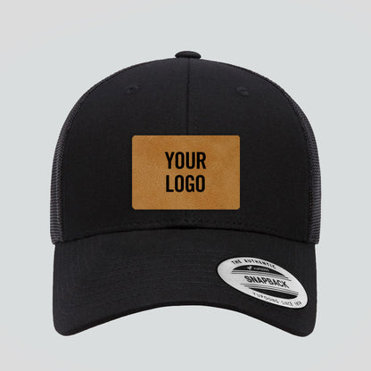 Baseball Cap - Black/Black (Yupoong)