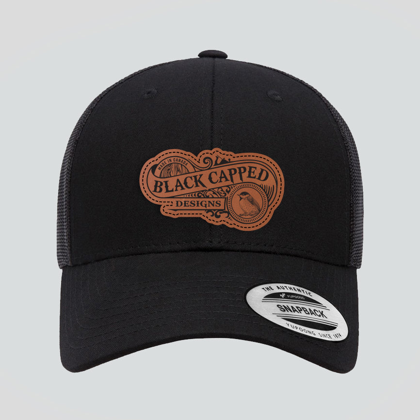 Baseball Cap - Black/Black (Yupoong)